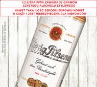 Piwo König Pilsener , cena 1,99 PLN za 500 ml/1 opak. 
- Informujemy, ...