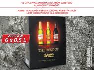 The Best Of Budweiser , cena 14,99 PLN za 6x500g/1 opak., 1L=5,00 PLN.