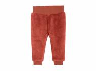 Spodnie z tkaniny teddy marki Lupilu, cena 14,99 PLN za 1 para ...