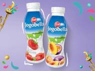 Zott Jogobella Jogurt pitny , cena 1,00 PLN za 300 g/1 opak., ...