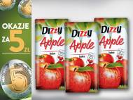 Dizzy Sok jabłkowy, 3 szt. , cena 5,00 PLN za 3 x 1 l, 1 l=1,67 ...