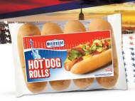 Bułki Hot-dog , cena 2,99 PLN za 250/300g, 1kg=11,96/9,97 PLN. ...