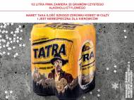 Tatra , cena 7,00 PLN za 4 x 500 ml, 1 l=3,60 PLN.