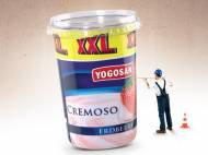 Jogurt Cremoso XXL , cena 3,49 PLN za 495 g/1 opak., 1kg=7,05 ...
