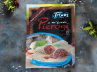 Trisan Pierogi z mięsem , cena 3,00 PLN za 750 g/1 opak., 1 ...