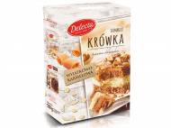 Delecta Ciasto Krówka , cena 4,00 PLN za 530 g/1 opak., 1 kg=8,47 ...