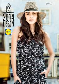 Moda damska i męska Lidl czerwiec lipiec 2014 - cały katalog odzieży z gazetki kolekcja Lizbona See you in Lisbon