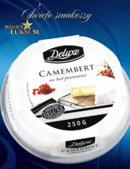 Ser Camembert Deluxe, cena 6,99 PLN za 250 g 
-  ,