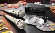 Zestaw do karaoke z 2 mikrofonami Silvercrest Hometech, cena ...