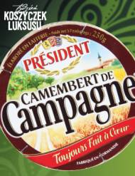 Ser Camembert de Campagne , cena 6,99 PLN za 250 g/ 1 opak. ...