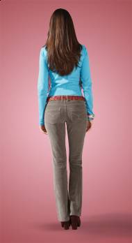 Spodnie sztruksowe Esmara, cena 39,99 PLN za 1 para 
- spodnie ...