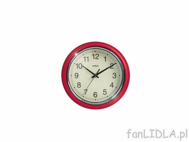 Zegar ścienny w stylu retro , cena 34,99 PLN za 1 szt. Idealne zegar do kuchni, ...