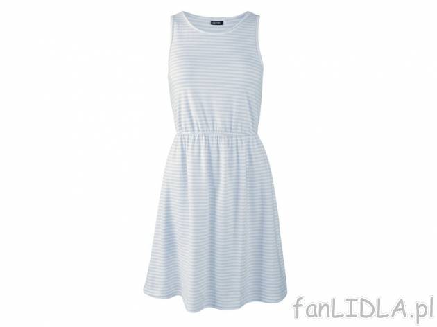 Sukienka Esmara, cena 27,00 PLN za 1 szt. 
- 4 wzory 
- rozmiary: XS - L (nie wszystkie ...