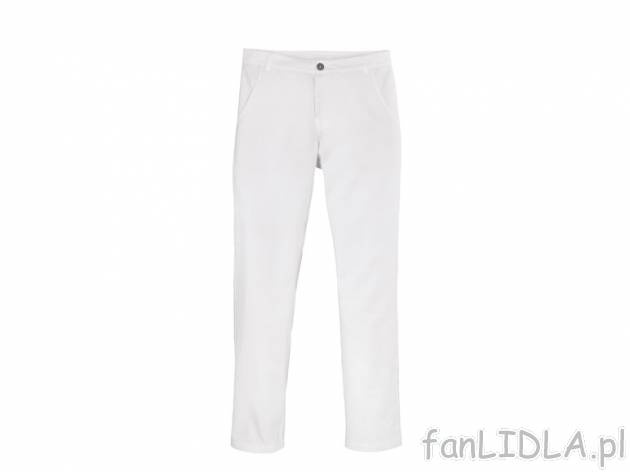 Spodnie z lnem Livergy, cena 39,99 PLN za 1 para 
- 55% len, 45% bawełna 
- rozmiary: ...