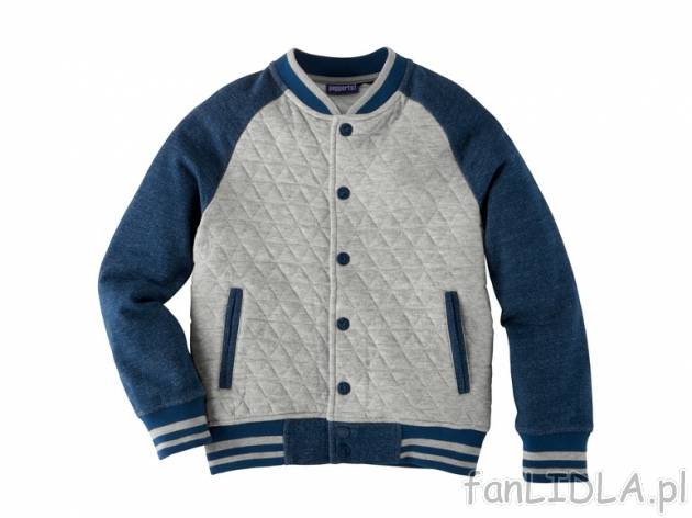 Chłopięca bluza typu college Pepperts, cena 33,00 PLN za 1 szt. 
- rozmiary: 122-152 ...
