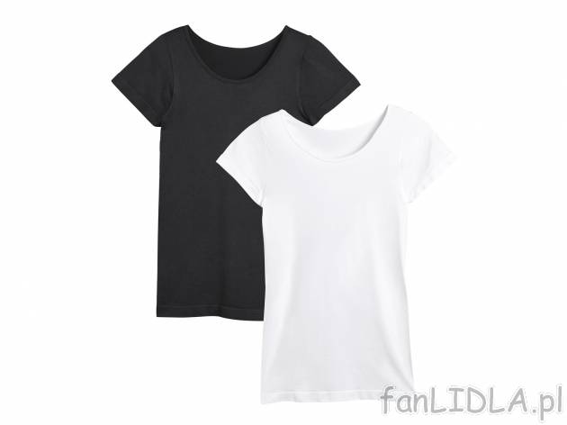T-shirt, 2 szt. , cena 44,99 PLN 
- rozmiary: S-L
- materiał: 92% poliamid, 8% ...