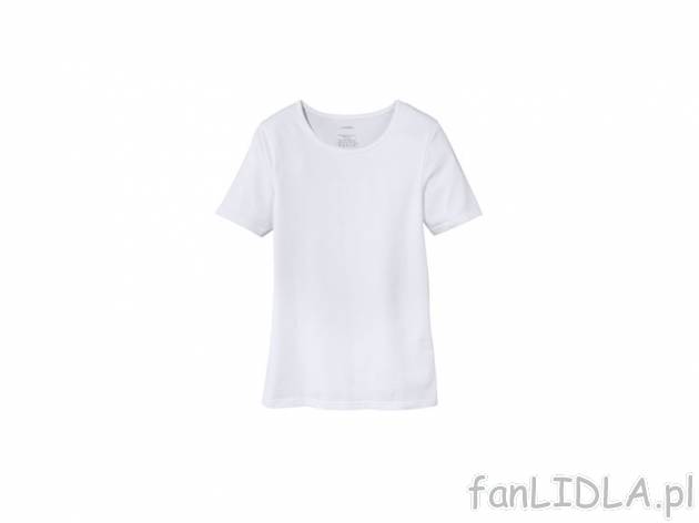 Koszulka Livergy, cena 14,99 PLN za 1 szt. 
- 95% bawełna, 5% elastan 
- rozmiary: ...