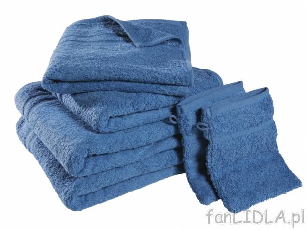 Komplet ręczników frotte Miomare, cena 59,90 PLN za 1 opak. 
- wyjątkowo miękkie ...