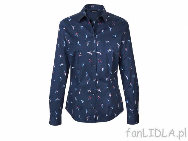 Koszula damska , cena 49,99 PLN 
- 10 wzorów
- 100% bawełna lub 97% bawełna, ...