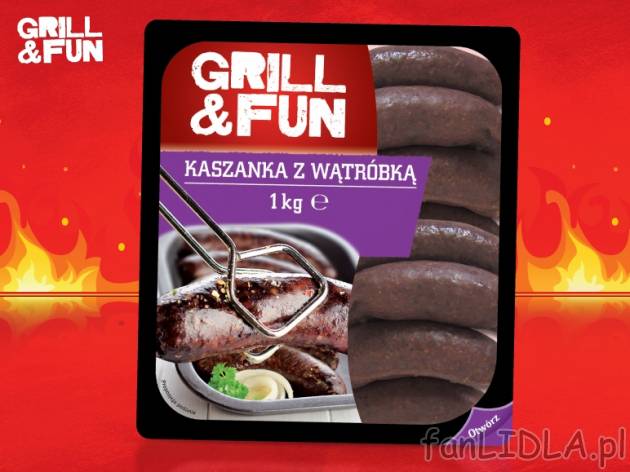 Kaszanka , cena 6,79 PLN za 1 kg 
- Kaszanka wybornie smakuje na grillu, z dodatkiem ...