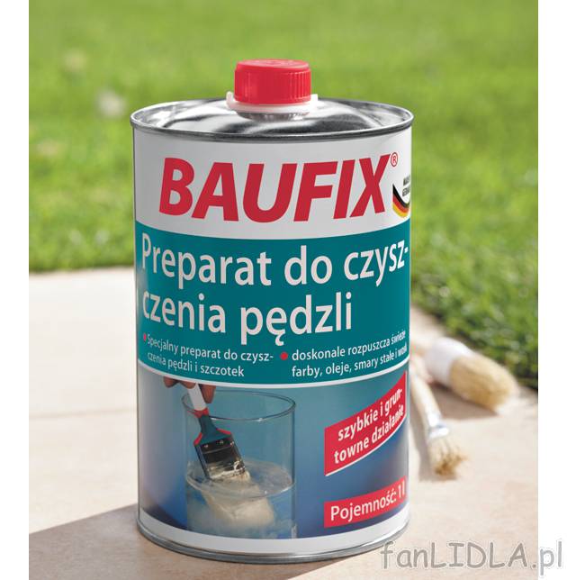 Preparat do czyszczenia pędzli Baufix cena 9,99PLN
- szybkie i gruntowne działanie
- ...