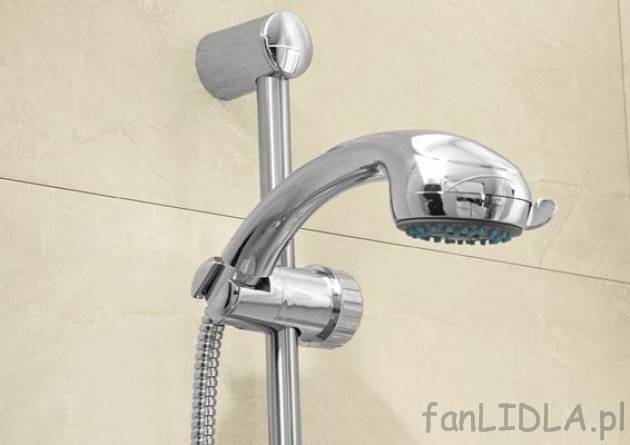Słuchawka prysznicowa i komplet prysznicowy cena 39,99PLN
- z 5 funkcjami prysznica
- ...