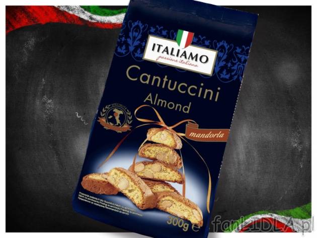 Włoskie ciasteczka , cena 7,99 PLN za 300 g, 1kg=26,63 PLN. 
- Wyjątkowe, włoskie ...