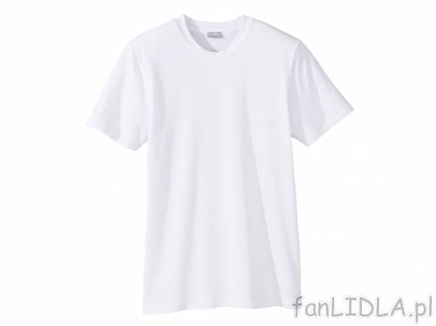 T-shirt Livergy, cena 21,99 PLN za 1 szt. 
- 2 kolory 
- rozmiary: M-XXL 
- materiał: ...