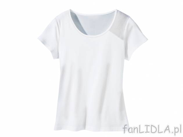 Koszulka Esmara, cena 17,99 PLN za 1 szt. 
- 3 kolory 
- materiał: 96% bawełna, ...