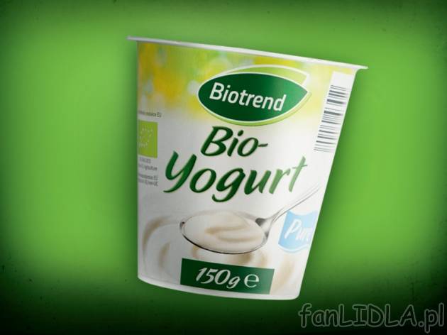 BIO-Jogurt naturalny , cena 0,99 PLN za 150 g, 100g=0,66 PLN. 
- Wszystkie składniki ...