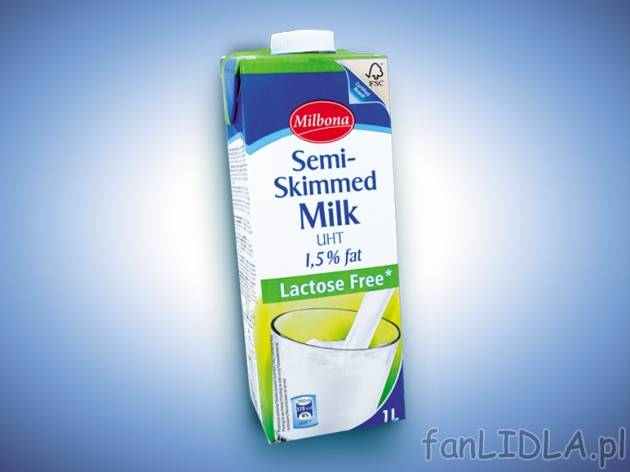 Mleko bez laktozy , cena 2,79 PLN za 1 L 
- Ważne źródło wapnia i białka. ...