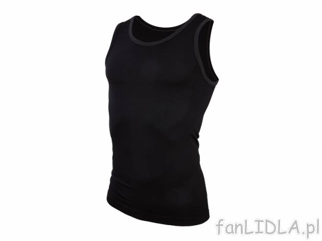 Koszulka seamless Livergy, cena 22,99 PLN za 1 szt. 
- biała lub czarna 
- rozmiary: ...