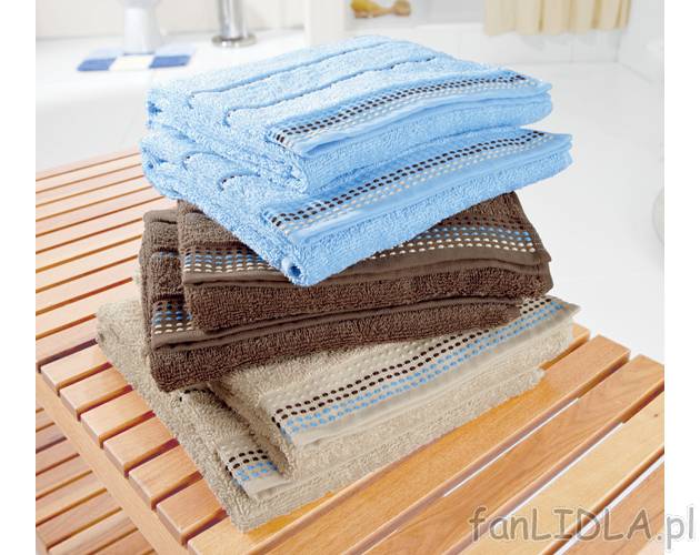 Ręczniki, cena od 13,99PLN
- z wysokogatunkowej, czystej bawełny
- wyjątkowo ...