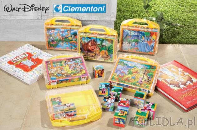 Układanka Clementoni, cena 13,99PLN
- dla dzieci w wieku powyżej 3 lat
- w zestawie ...