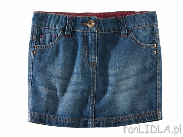 Szorty sztruksowe lub spódniczka jeansowa Pepperts, cena 27,99 PLN za 1 szt. 
- ...