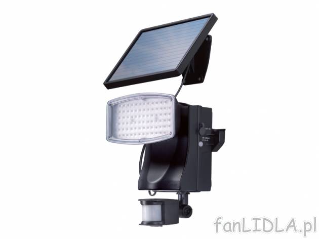 Reflektor solarny LED , cena 149,00 PLN za 1 szt. 
- reflektor sterowany czujnikiem ...