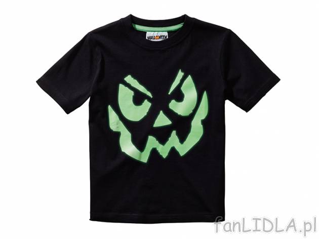 T-shirt fluorescencyjny , cena 14,99 PLN za 1 szt. 
- 3 wzory 
- rozmiary: 98- ...