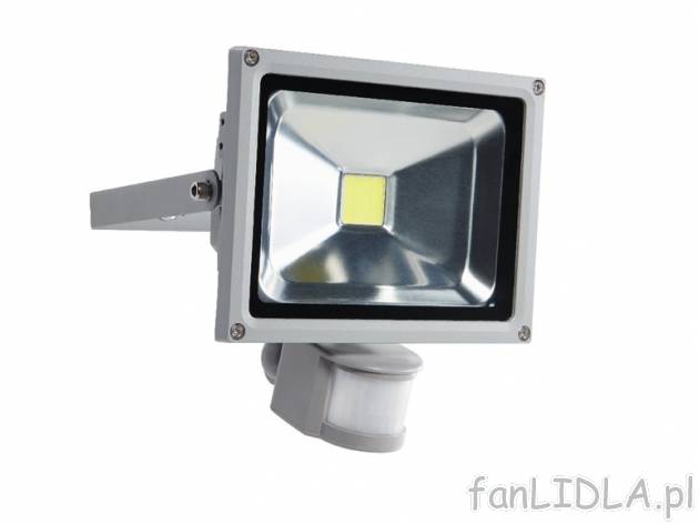 Zewnętrzny reflektor LED , cena 99,00 PLN za 1 szt. 
- mocno świecący reflektor ...