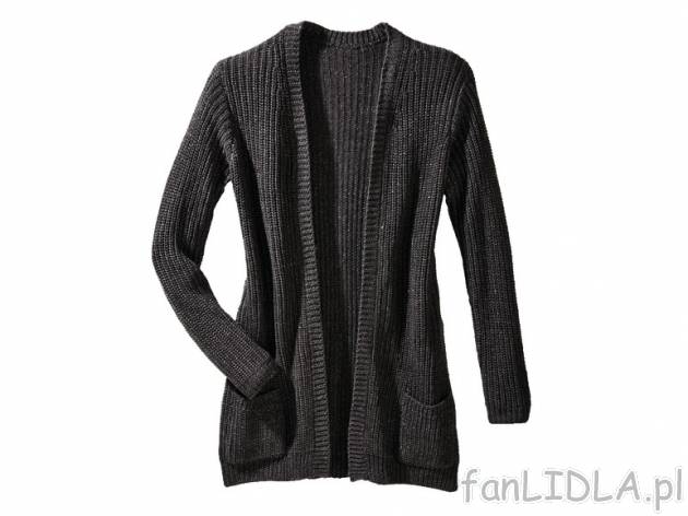 Sweter Esmara, cena 49,99 PLN za 1 szt. 
- 3 wzory 
- materiał: 50% bawełna, 50% ...