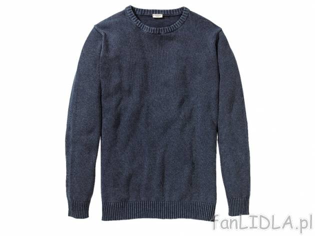 Sweter Livergy, cena 39,99 PLN za 1 szt. 
- 6 wzorów 
- materiał: 50% bawełna, ...