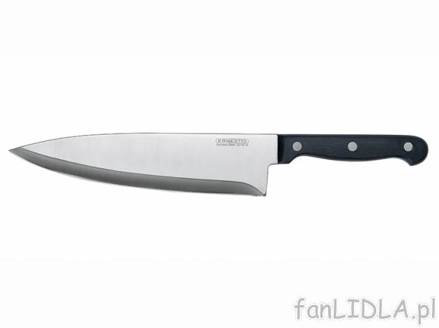 Nóż Ernesto, cena 9,99 PLN za 1 szt. 
- do wyboru: 
- nóż kuchenny, długość ...