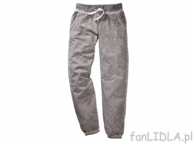 Spodnie Esmara, cena 29,99 PLN za 1 szt. 
- z prostą nogawką, ściągaczem lub ...