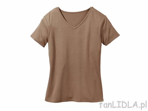 T-shirt Esmara, cena 0,00 PLN za 
- z miękkiej wiskozy 
- 3 kolory do wyboru 
- ...