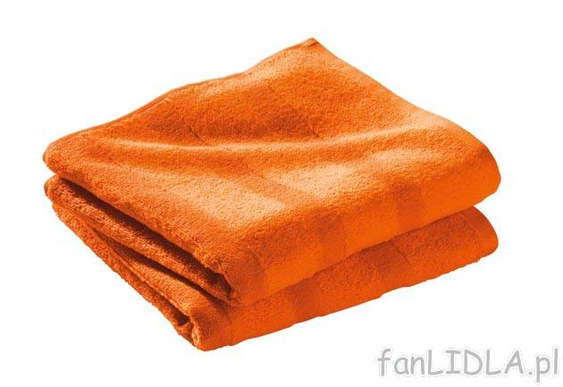Ręczniki 2 szt. 50 x 100 cm Miomare, cena 22,00 PLN za 1 opak. 
- gramatura: 450 ...