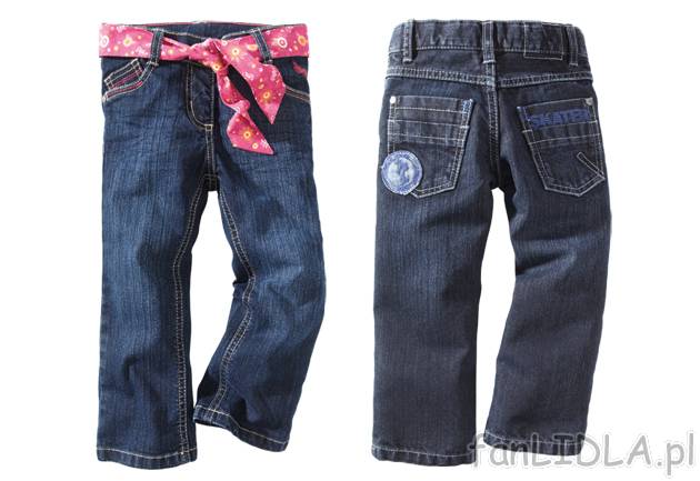Jeansy dla maluchów Lupilu, cena 24,99 PLN za 1 para 
-  8 wzorów 
-  rozmiary: 86-116