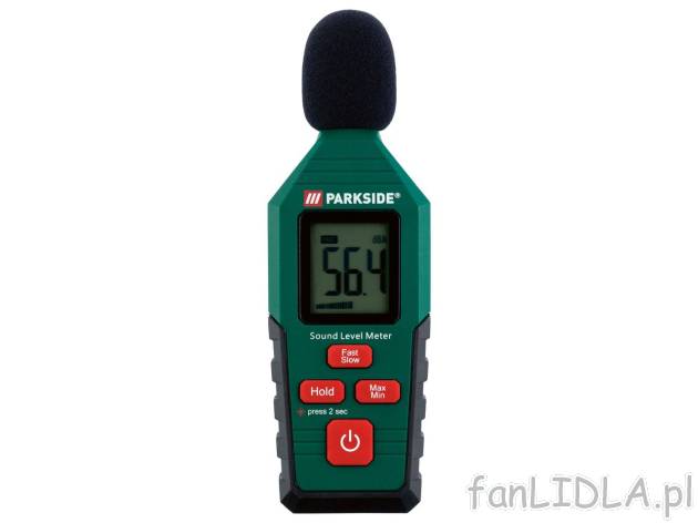 PARKSIDE® Urządzenie do pomiaru ciśnienia akustycznego , cena 46,12 PLN 
PARKSIDE® ...