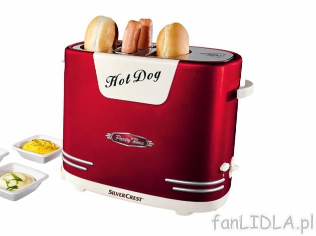 Urządzenie do hot-dogów 650 W Silvercrest Kitchen Tools, cena 69,90 PLN za 1 szt. ...