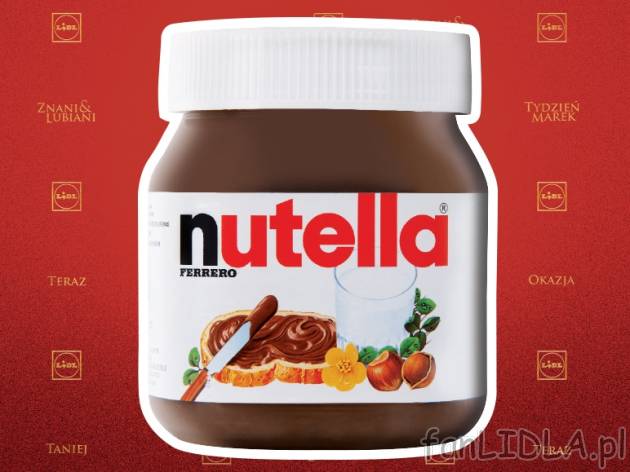 Nutella Krem do smarowania , cena 7,99 PLN za 350g/1opak., 1kg=22,83 PLN.