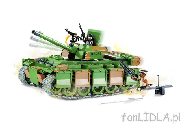 Czołg Small Army Cobi, cena 79,90 PLN za 1 opak. 
- wersja czołgu z klocków ...