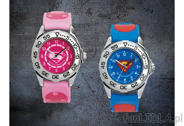Zegarek dziecięcy , cena 22,99 PLN za 1 szt. 
- tarcza zegarowa przeznaczona dla ...